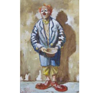CLOWN WITH HAT