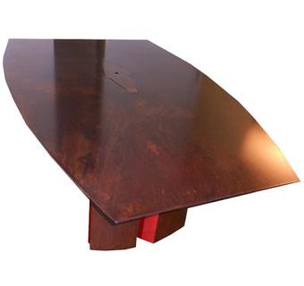 oxidized iron table 