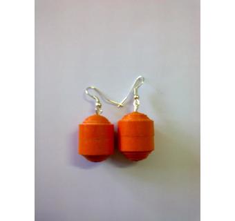 earrings orange