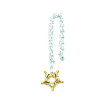 Gold - Silver star necklace