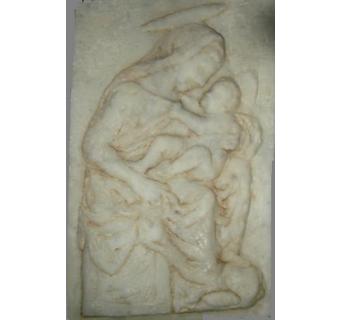 Madonna and child marble