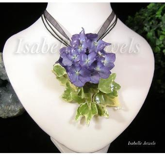 real natural flowers jewelry